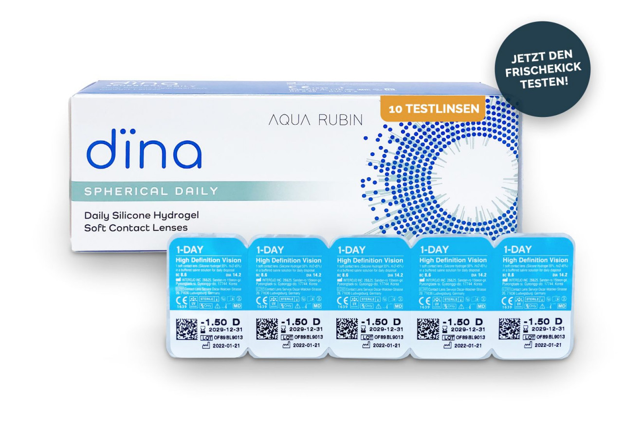 Dina Spheric Testlinse (1x10)